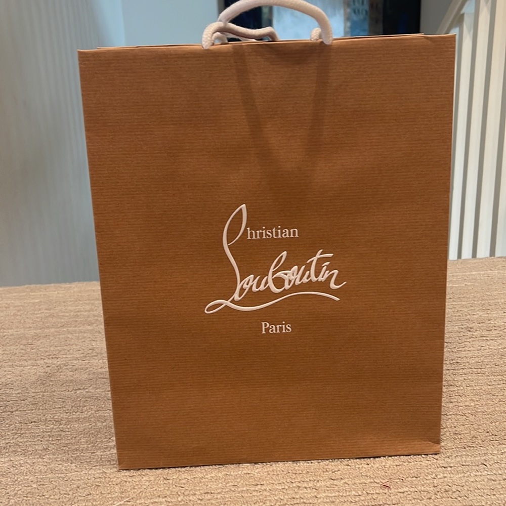 Christian Louboutin shopping bag 🛍